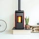 thumbnail image 3 of Calefactor a Pellet Hera+ Rojo 160 m2, 3 of 7
