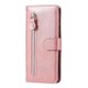 thumbnail image 5 of Funda con Cremallera para Motorola Edge 20 PRO, Carcasa Cartera de Cuero PU con Soporte y Tarjetero, 5 of 6