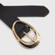 thumbnail image 3 of Cinturón Mujer Hebilla Oval Chic Elegante dorado Talla Única, 3 of 4