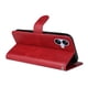 thumbnail image 3 of Funda Billetera para Samsung Galaxy A04E 4G con Porta Tarjetas y Soporte Ajustable Rojo, 3 of 5
