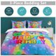 thumbnail image 5 of x486 Numberblocks Bed Duvet Cover Microfiber Bedding Sets 3D Printed Lightweight 3 Piece Comforter Sets, 1 Duvet Cover And 2 Pillow Shams for Kids Boys Girls 90"x90" jn486, 5 of 5