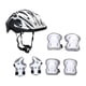 thumbnail image 1 of Casco De Patinaje De Casco Para Bicicletas Para Niños Para Ciclismo Múltiple Skate De Rodillo Deportivo Blanco, 1 of 4