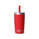 thumbnail image 1 of Vaso YETI Rambler Jr. 300 ml con tapa de pajita de silicona Rescue Red, 1 of 9