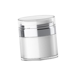 Magideal - Frascos De Bomba Portátiles Frascos De Loción De Viaje De Acrílico Vacío Botella De Vacío Para Humectante Grueso Crema Para El Cuidado De La