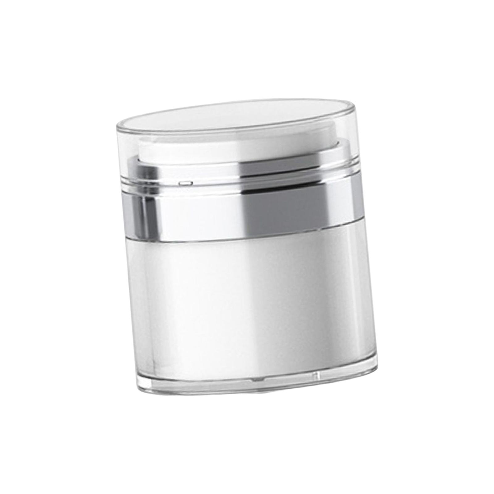 Magideal - Frascos De Bomba Portátiles Frascos De Loción De Viaje De Acrílico Vacío Botella De Vacío Para Humectante Grueso Crema Para El Cuidado De La