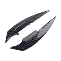 Ioensy - 2 Pegatinas Laterales Deflectoras De Viento, Kit De Calcomanías Laterales Para Carrocería Ligeras Y Resistentes