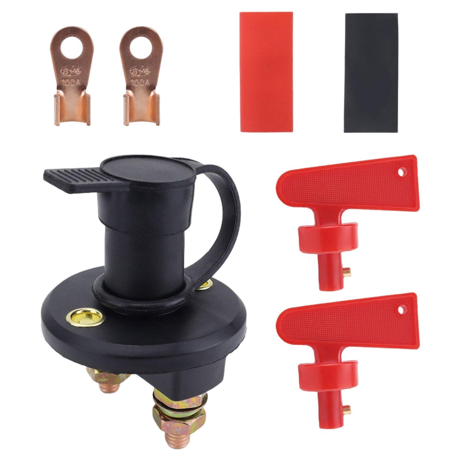 Ioensy - Interruptor De Desconexión De Batería Genérico De 12-24 V Interruptor De Desconexión De Batería