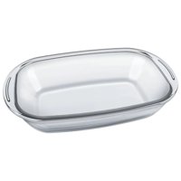 Bandeja Rectangular Pequeña Vidrio Templado 1800Ml Sempre