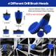 thumbnail image 2 of Kit de decoración de automóviles Qydipclin, 45 piezas, para interior y exterior, azul, 2 of 9