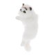thumbnail image 1 of Lindo Felpa Gato Arte Escritorio Juguetes Simulación Gato Figura Estatua Artesanía Negro Derecho, 1 of 5