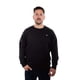 thumbnail image 1 of Poleron Hombre Crew Neck Minilogo Negro Hang Loose, 1 of 7