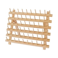 Bothyi - Organizador De Hilo De Coser Soporte De Carrete De Montaje En Pared Para Aficionados Al Bordado 60