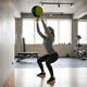 thumbnail image 2 of Balón medicinal con rebote 4 kg crossfit pelota funcional, 2 of 3