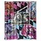 thumbnail image 1 of Cortina de ducha Monster High, juego de cortina de baño con ganchos, tamaño 60 x 72 pulgadas, 1 of 3