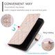 thumbnail image 2 of Funda Acolchada con Anilla y Correa para Xiaomi 14T Pro Slots para Tarjetas Oro rosa, 2 of 5