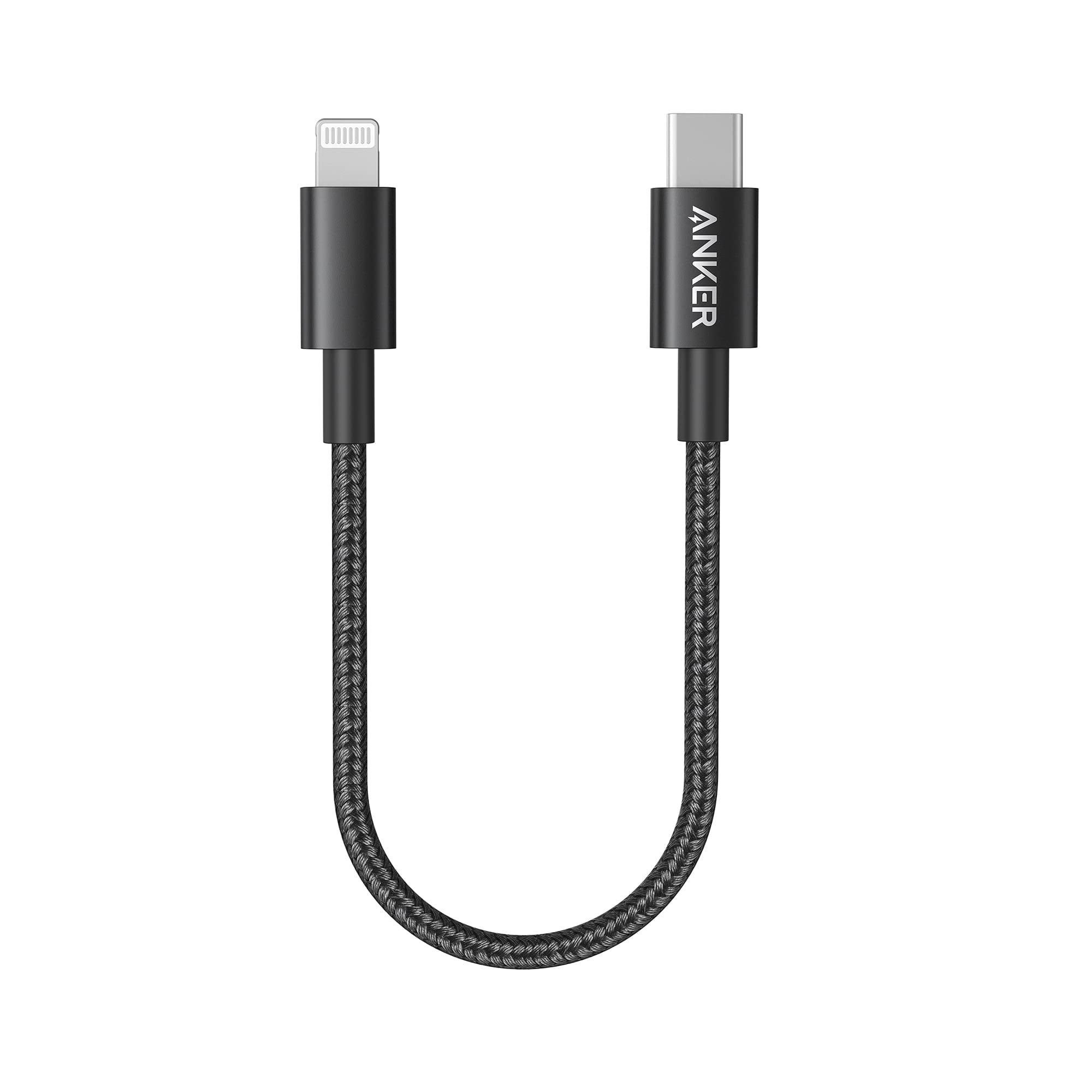 Cable Usb-c A Lightning Anker New De Nailon De 1 Pie Para Iphone