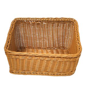 Magideal - Cesta Tejida A Mano, Bandeja Para Verduras, Organizador Rústico De Granja Para Artículos Pequeños, Cestas Para Servir Para Acampar, Restaurante, Fiest