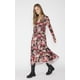 thumbnail image 1 of Vestido Mesh Lucía Burdeo vino S, 1 of 5