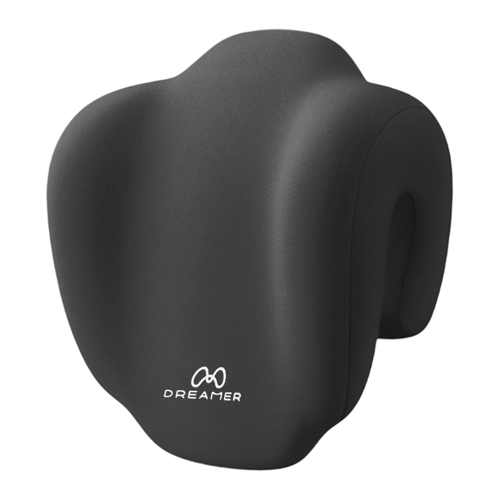 Magideal - Almohada Para Siesta De Espuma Viscoelástica Almohada De Apoyo Cervical Cojín Para Dormir En El Escritorio Funda Extraíble Tejido Suave Adecuada Para Negro