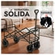 thumbnail image 4 of Carro Plegable de Transporte con Ruedas Grandes negro, 4 of 10