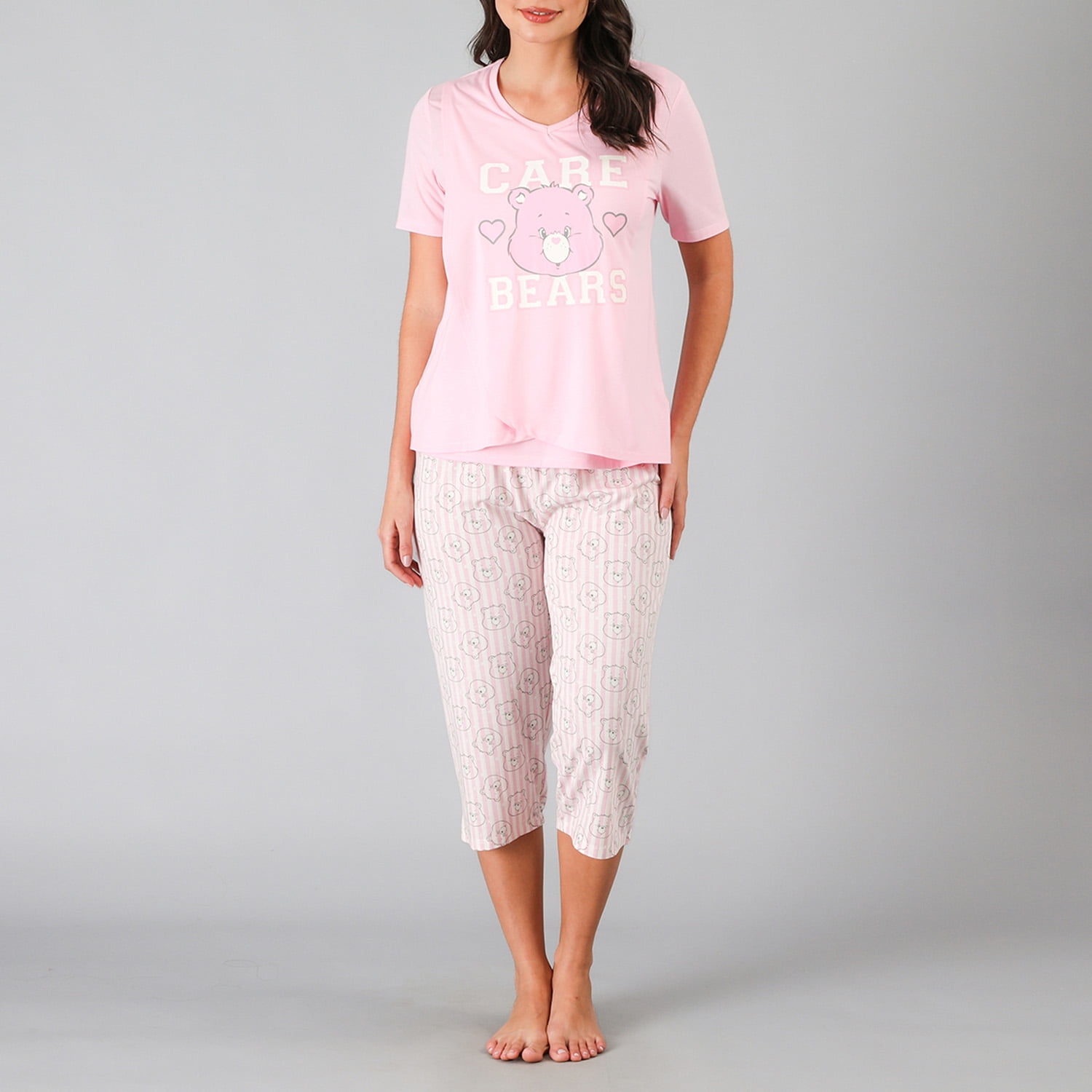 Pijama Maternal Top+capri Cariñositos Flores Mujer 33877-13