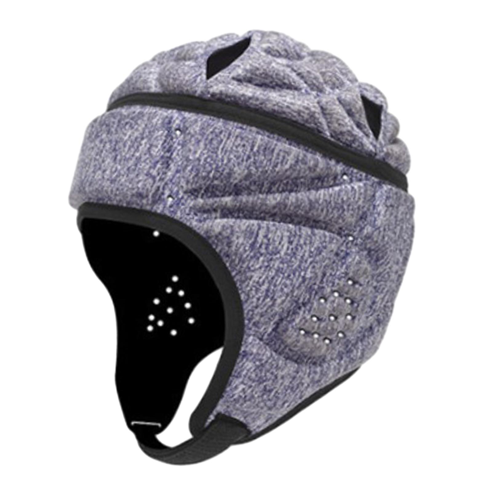 Ioensy - Casco De Rugby Para Adultos, Casco De Fútbol Para Sombrero De Portero, Deportes De Equitación, Color Morado