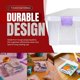 thumbnail image 5 of ArtBin Essentials 12 x 12 Caja de Manualidades de Un Compartimento, Transparente, 5 of 9