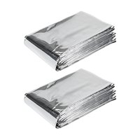 Magideal - Película Reflectante De Mylar Para Plantas, Película De Jardín Para Cubrir Invernaderos De Césped, Películas De Crecimiento De Plantas Para Flores, Cu 2 Piezas
