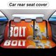 thumbnail image 5 of Perro Bolt-theme Car Rear Seat Covers Back Elastic Flexible Car Seat Covers Decorative Fits Most Cars 120x59x76cm, 5 of 6