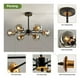 thumbnail image 3 of Lampara Colgante Sputnik Moderna Cristal Comedor Hogar Lau, 3 of 3