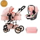 thumbnail image 1 of Coche Travel System Con Accesorios Musso Rosado LuBabycas, 1 of 8