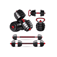 Citotools - Set Mancuernas Y Barra Ajustable 30 Kg Entrenamiento Fitness