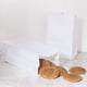 thumbnail image 5 of Bolsas de papel blancas para almuerzos y refrigerios (50 unidades) - Bolsas de papel blancas para manualidades, 5 of 6