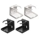 thumbnail image 3 of 4Pcs Universal Car Folding Cup Adjustable Drink Holder Negro + Blanco, 3 of 5