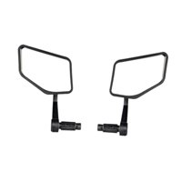 Magideal - 2 Piezas Manillar Mirror De Bicicleta Bike Manillar Espejo De 17-24 Mm Espejo De Bicicleta Universal Para Modificación De Bicicletas Montaña Bicicleta