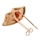 thumbnail image 4 of Juego De Accesorios Para Velas Recortador De Mechas Bandeja Para Apagar Llamas De Mecha Regalo Oro Rosa, 4 of 5