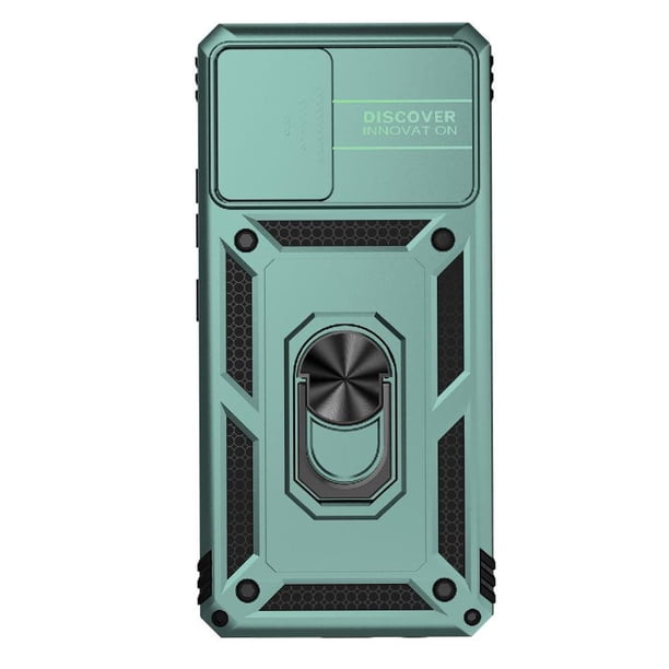 Estuche GANGXUN para Samsung Galaxy M42 5G, soporte giratorio 360°, estilo mecánico y magnético