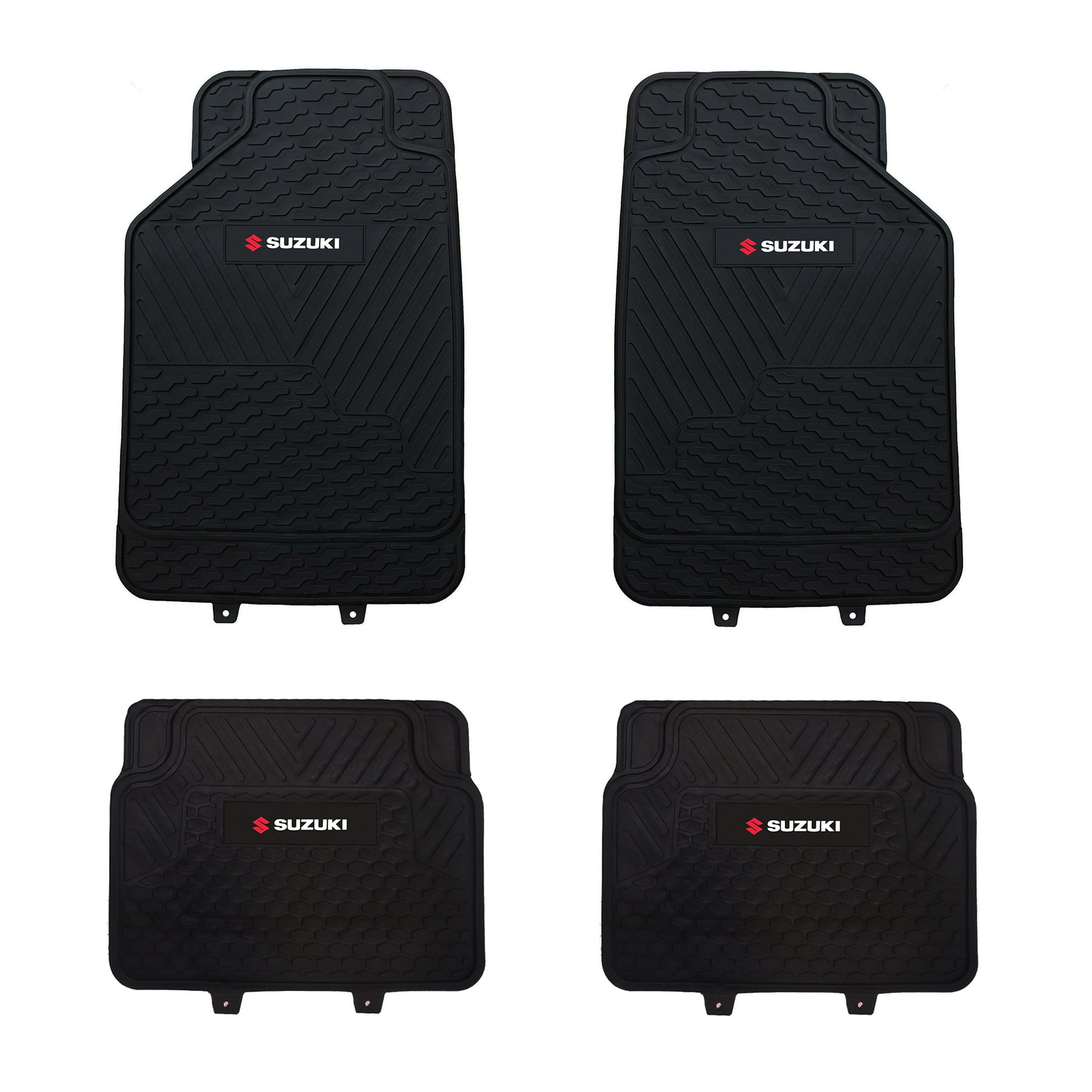 Jj Group - Pisos De Goma Marca Suzuki Para Vehículos 4 Piezas