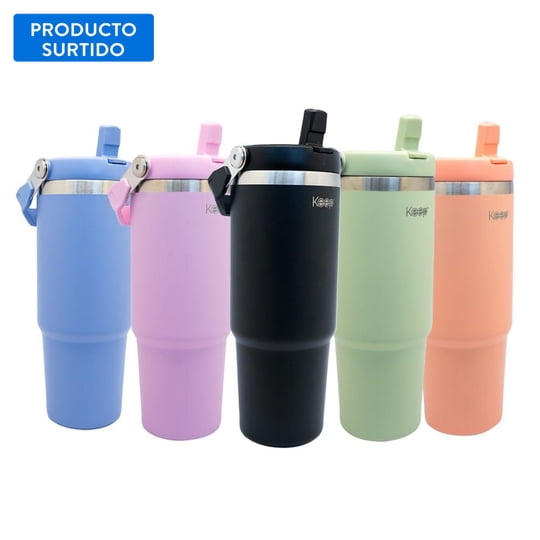 Botella Acero Inoxidable 850ml, Color Surtido 1 Un Keep