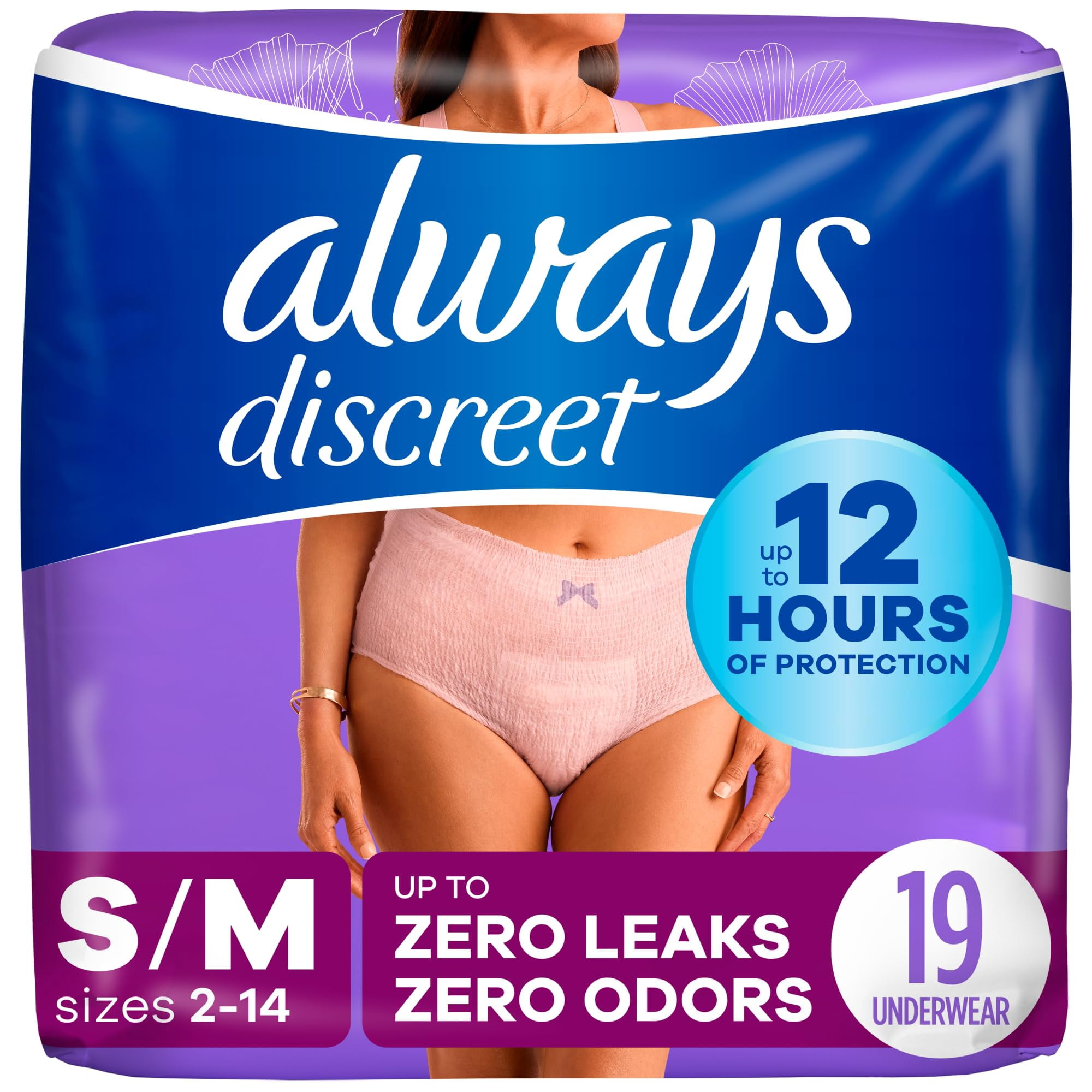 Always Discreet - Ropa Interior Para Incontinencia Y Posparto: Mujeres Siempre Discretas