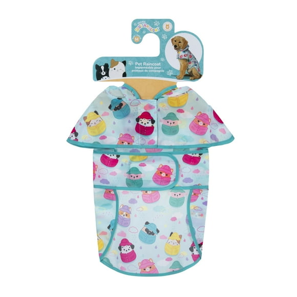 Impermeable Para Mascotas Talla M Squishmallows.