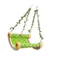 thumbnail image 2 of Loro Colgando Hamaca Cama Ejercicio Gimnasio Pájaros Pequeños Pájaros Lienzo De Pájaro Perca, 2 of 5