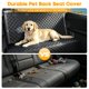 thumbnail image 3 of Cobertura para Asiento de Coche PETICON 132x122 cm Impermeable y Resistente a Arañazos para Mascotas, 3 of 9