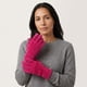 thumbnail image 2 of Guantes Chenille Rojo Adulto Invierno Unisex, 2 of 5