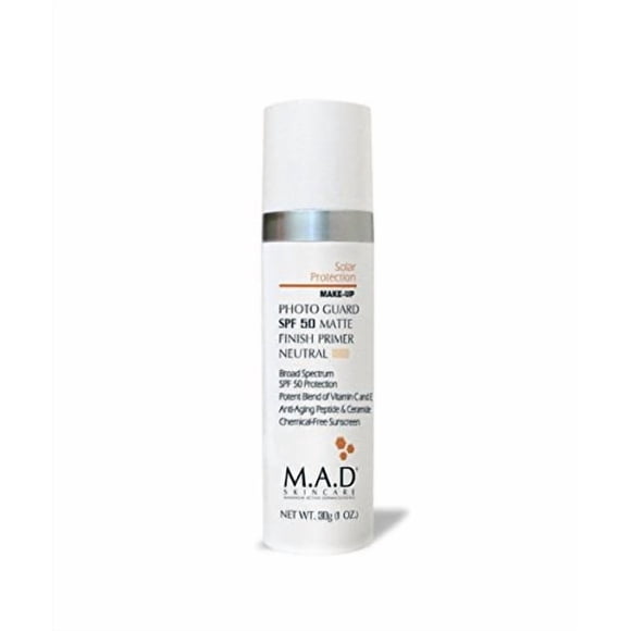 Prebase de Maquillaje M.A.D Skincare Photo Guard SPF 50 Acabado Mate