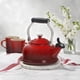thumbnail image 4 of Tetera Le Creuset de 1,7 qt de acero esmaltado Cerise, 4 of 4