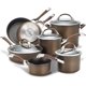 thumbnail image 1 of Juego de utensilios de cocina Circulon Symmetry, anodizado duro, antiadherente, 11 piezas, 1 of 9