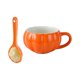 thumbnail image 1 of Taza De Calabaza De Halloween, Taza De Cerámica única Para Hombres Y Mujeres, De 10oz, Para Café, Hogar, Oficina, Taza Y Cuchara, 1 of 5