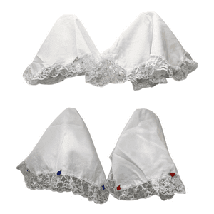 Genérico - Pañuelo De Cueca Con Velo Blanco Fiestas Patrias