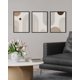 thumbnail image 5 of Arte De Pared Impresiones En Lienzo Abstractas Boho De 28 X 36 Cm Juego De 3, 5 of 8